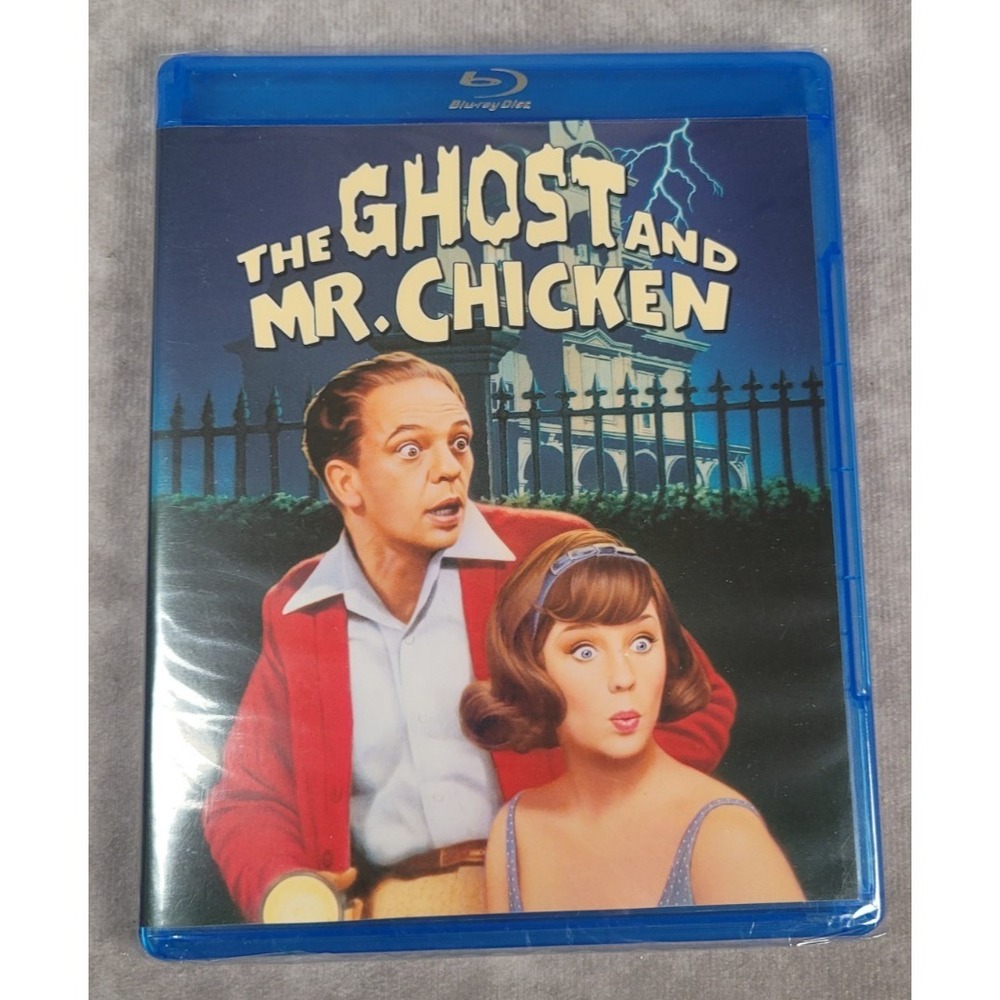 The Ghost and Mr Chicken Blu-ray 1966 Don Knotts Comedy Classic Sealed NIP